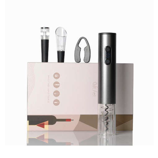XF0340 Electric Wine Opener Gift Set With Charging Base