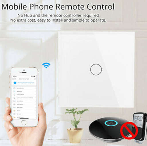 JG638 One Gang Touch Switch Smart Life App