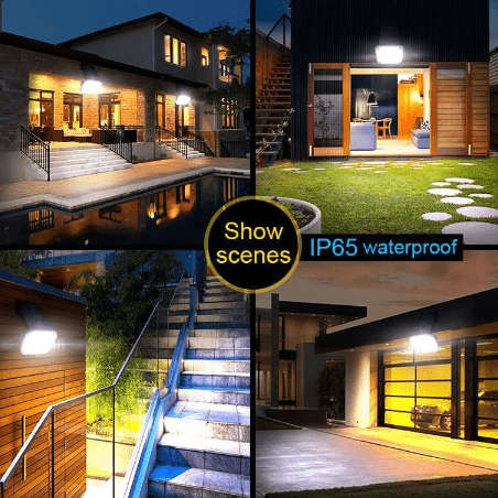 Aerbes AB-TA174 Solar Powered Induction Wall Light