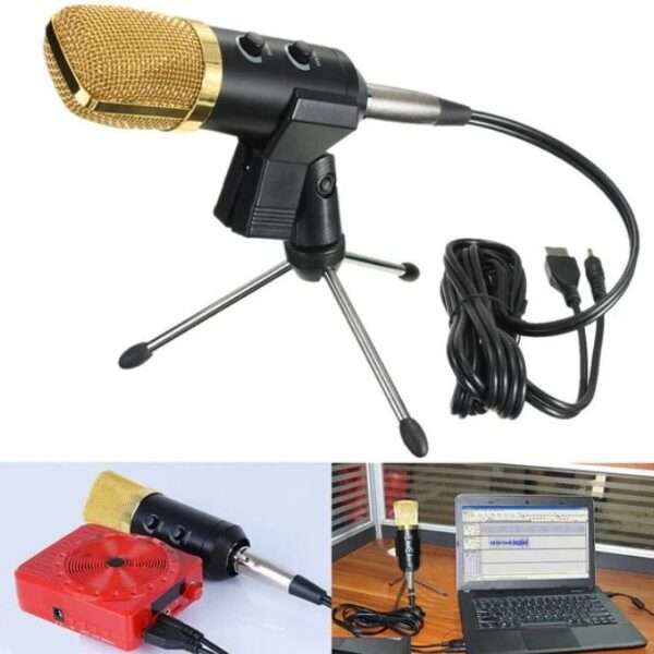 XF0124 USB Condenser Microphone With Stand