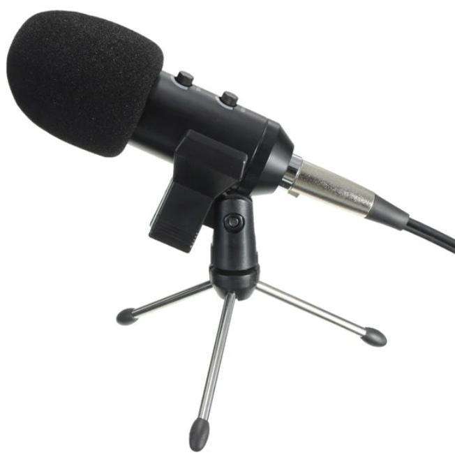 XF0124 USB Condenser Microphone With Stand