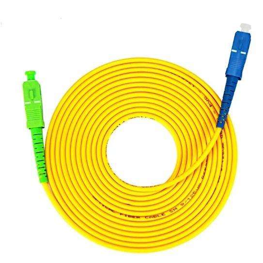 XF0165 20M SC/APC  LC/UPC Simplex Single Mode Fiber Optic Patch Cord 2.0mm