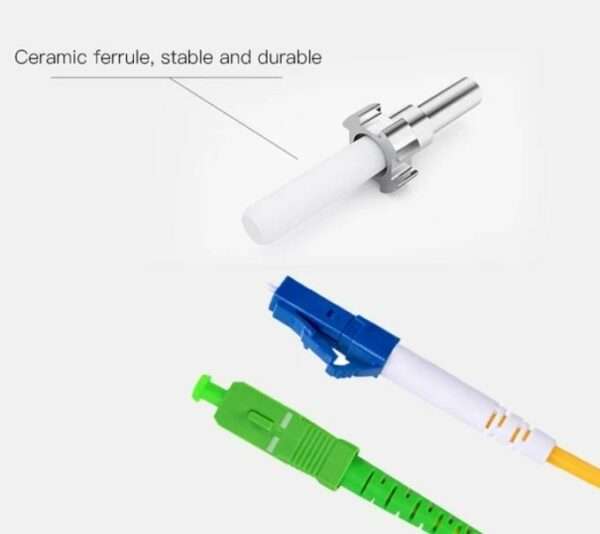 XF0165-2 SC/APC  LC/UPC Simplex Single Mode Fiber Optic Patch Cord 2.0mm 8M