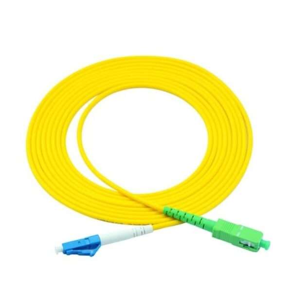 XF0165 20M SC/APC  LC/UPC Simplex Single Mode Fiber Optic Patch Cord 2.0mm