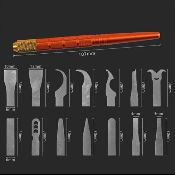 XF0240 Glue Removal Knife 14 in 1