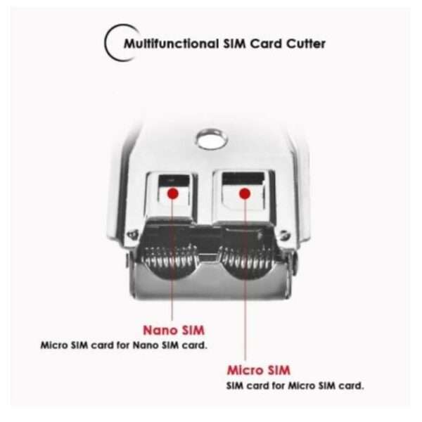 XF0234 2 In 1 Micro Sim Cutter