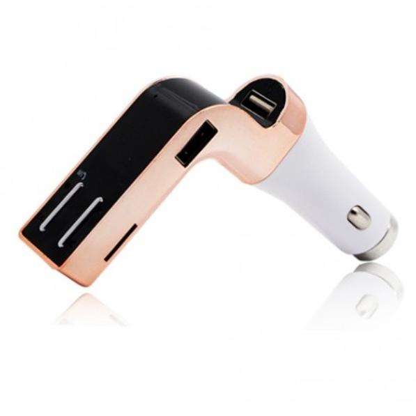 590 Bluetooth MP3 FM Transmitter Hands-free Car Kit Charger with Remote