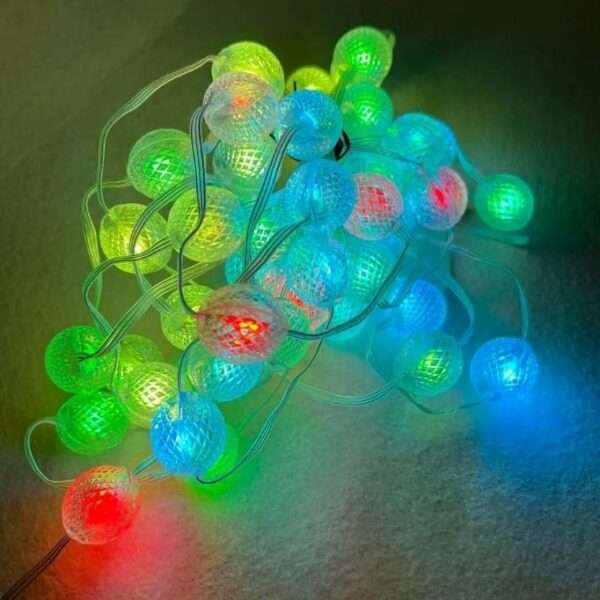 SE-L010 RGB 50 LED Pineapple Balls Lights String