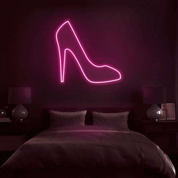 FA-A41 LED High Heel Neon Sign Lamp USB And Battery Operated