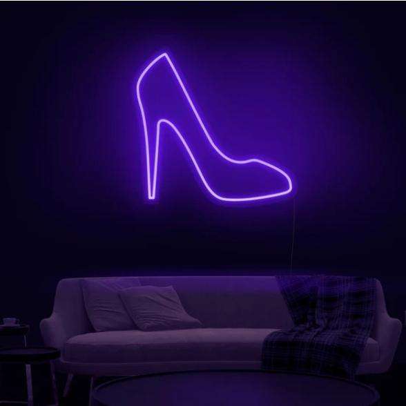 FA-A41 LED High Heel Neon Sign Lamp USB And Battery Operated