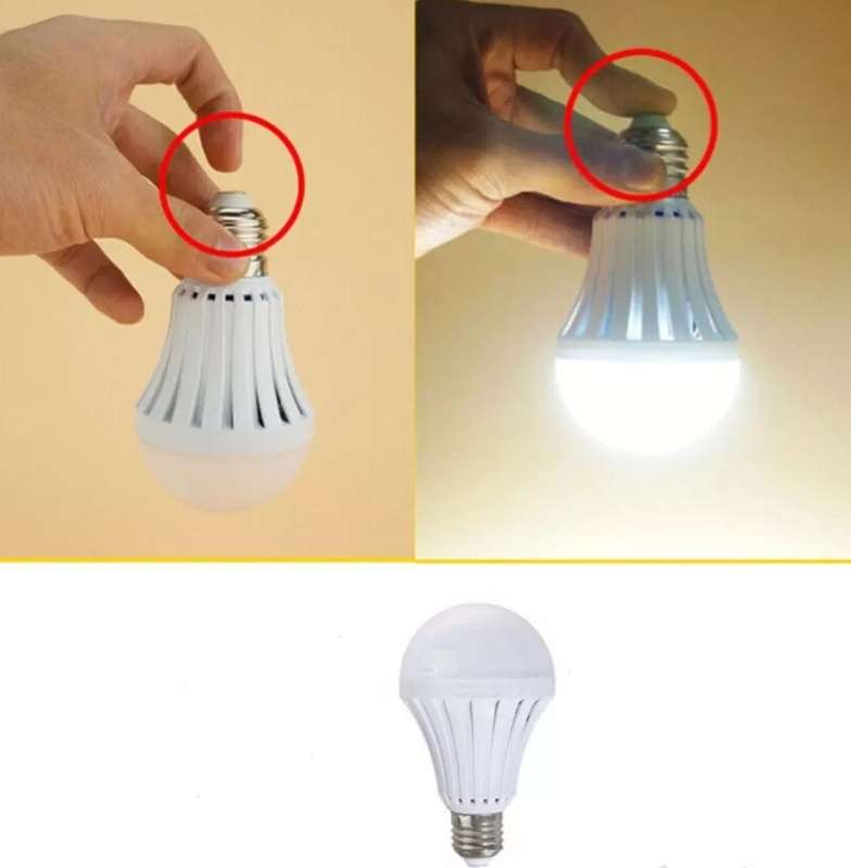 ZYF-YJ01-9W LED Intelligent E27 Rechargeable Bulb