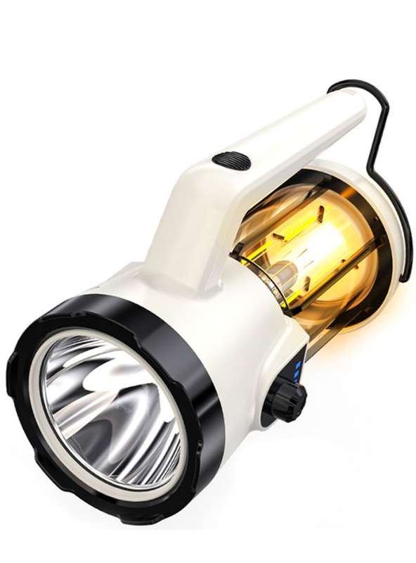 FA-CH-22020 High Power Portable LED + Cob Camping Lamp Torch With Hook