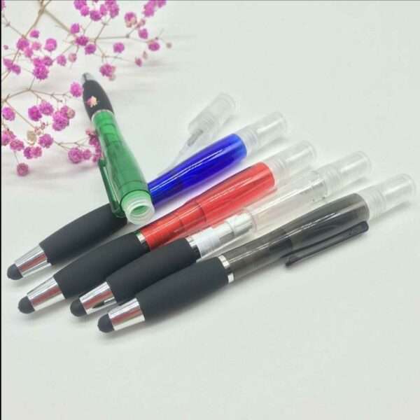 4ml Sanitizer Spray Pen and Stylus Atomizer Mini Portable Travel Refillable Bottle 3 in 1