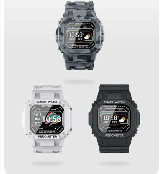I2 Smart Watch IP67 WaterproofAdorhealth App