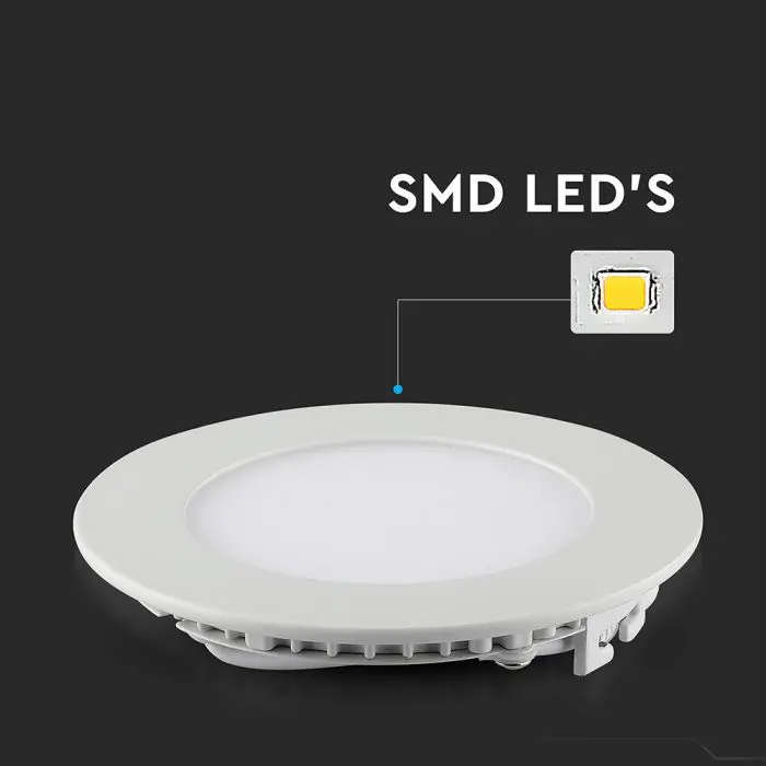Aerbes AB-Z897 Round LED Panel Ceiling Light 3W