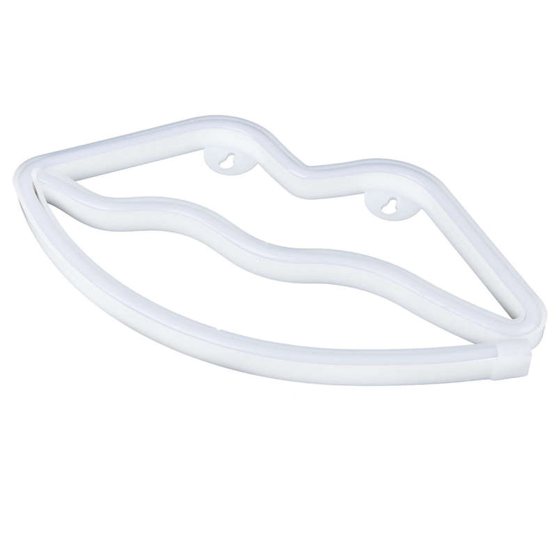 FA-A16 Lips Shaped Neon Sign Lamp USB And Battery Operated