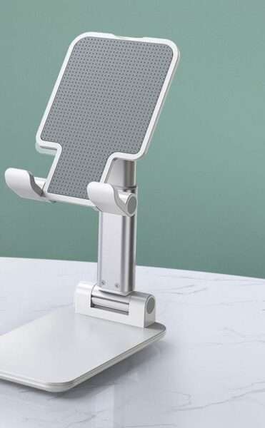 075 Foldable Adjustable Alloy Plate Tablet Phone Stand