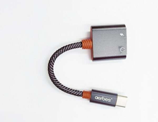 Aerbes AB-S041 USB Type C Male To 3.5mm Jack Adapter Cable