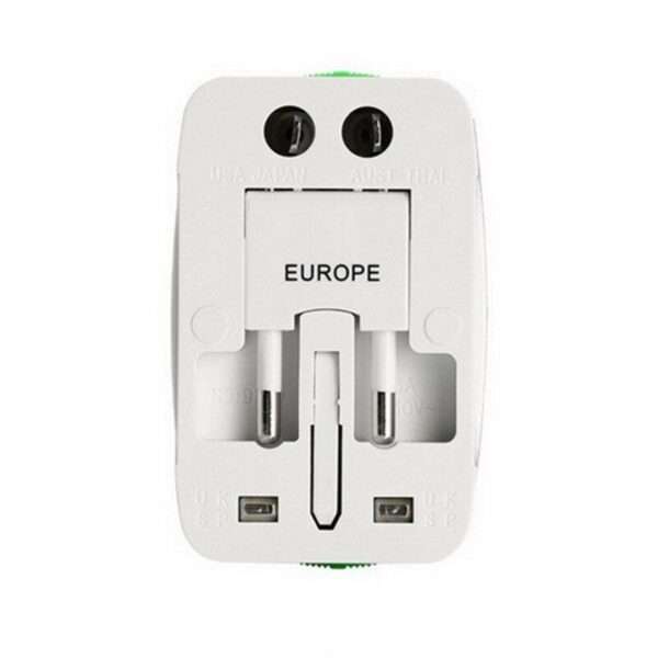 Treqa BEU-3 Universal Worldwide US UK AU EU Travel Adapter Plug Socket