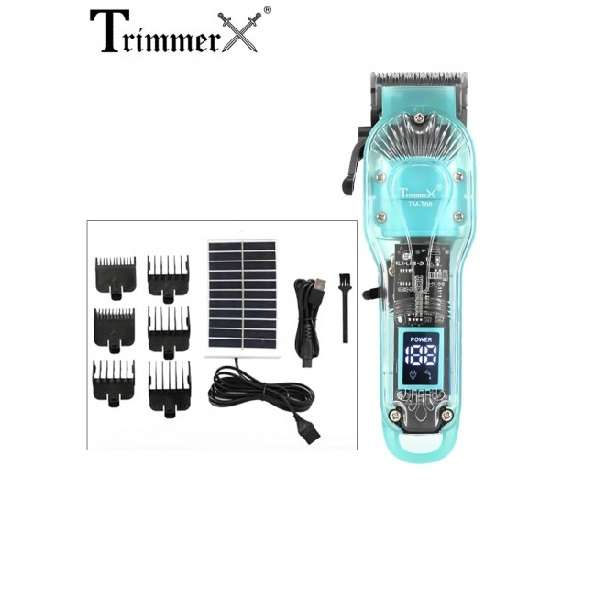 TM-T66 Trimmer Solar Powered Hair Shaver