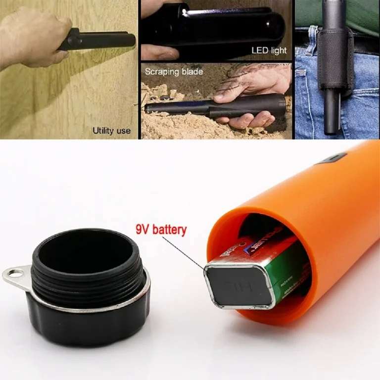 JG20375034 Metal Detector 360 Detection With Pin Pointing Tip