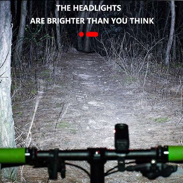 Aerbes AB-ZX18 Bicycle Front Light With 6 Lighting Modes