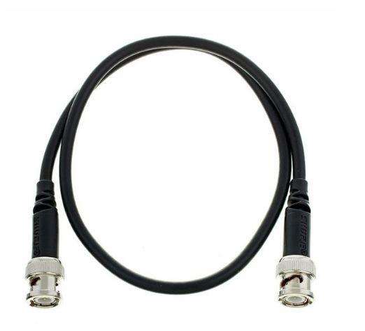 BNC Q9 Male to Q9 Male Plug Cable 1m