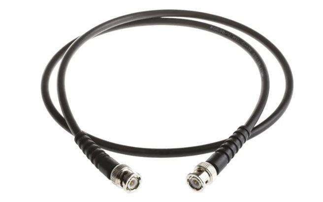 BNC Q9 Male to Q9 Male Plug Cable 1m