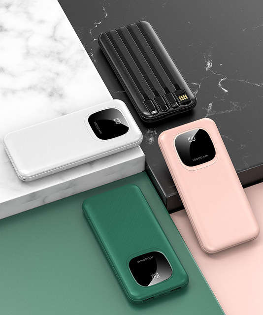 Treqa TR-937 Power Bank With LED Light 10000Mah