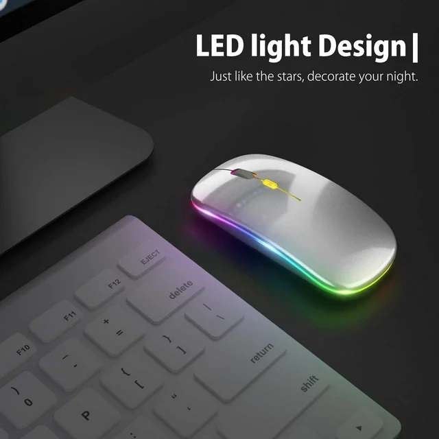 SE-M16 Rechargeable LED 2.4Ghz+5.0 Bluetooth Dual Mode Mouse