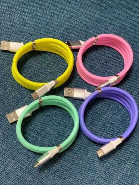 Micro USB Magnetic Absorption Data Cable Magnet Portable Cable Organizer