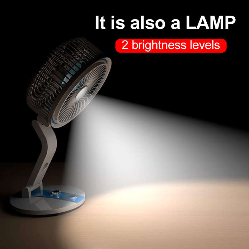 FA-2019 Rechargeable Adjustable Angle Flexible Fan