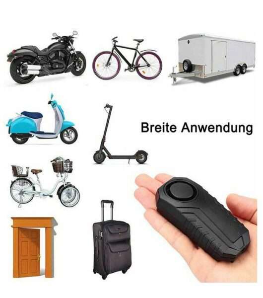 XF000051 Motorbike And Bicycle Anti Theft Alarm