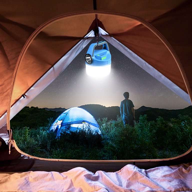 Aerbes AB-TA227-1 Waterproof 1200mah Outdoor Emergency LED Solar Camping Light 31LED