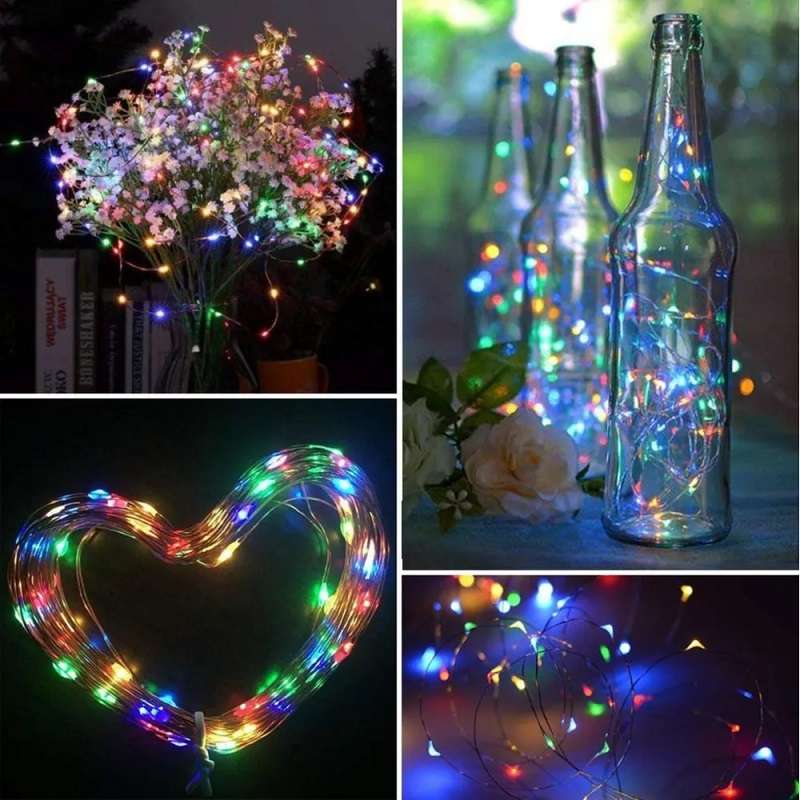 ZYF-89 Copper Wire  Battery Operated Fairy Light RGB 5M