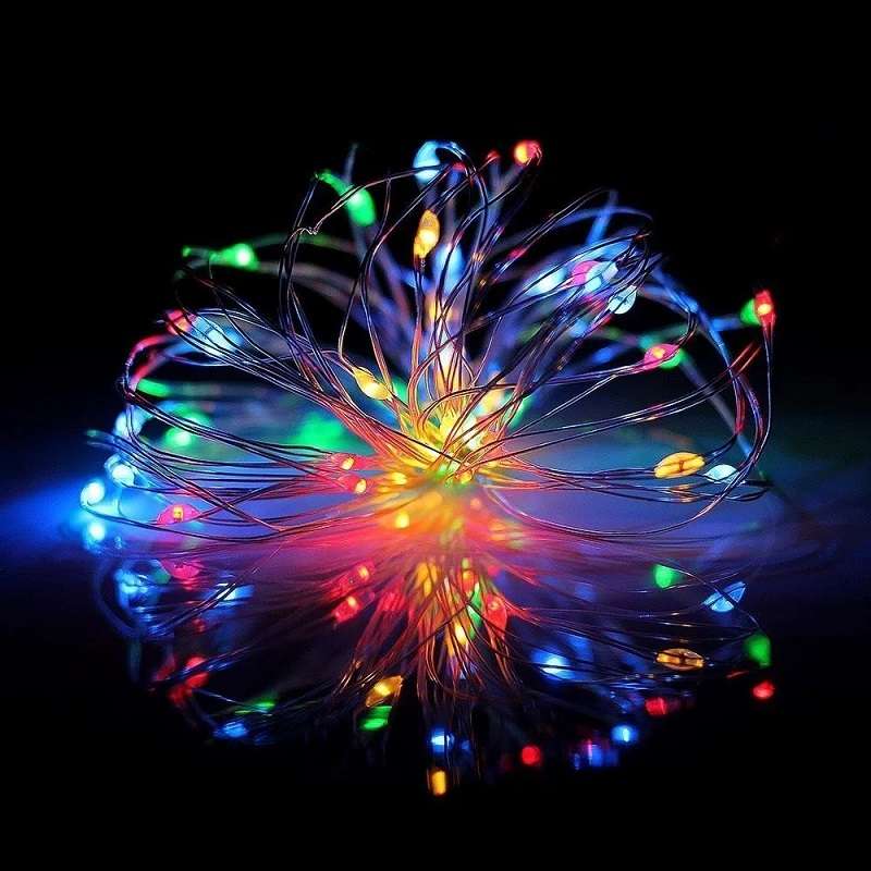 ZYF-89 Copper Wire  Battery Operated Fairy Light RGB 5M