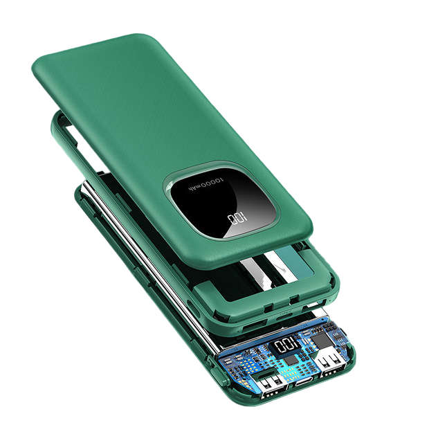 Treqa TR-937 Power Bank With LED Light 10000Mah