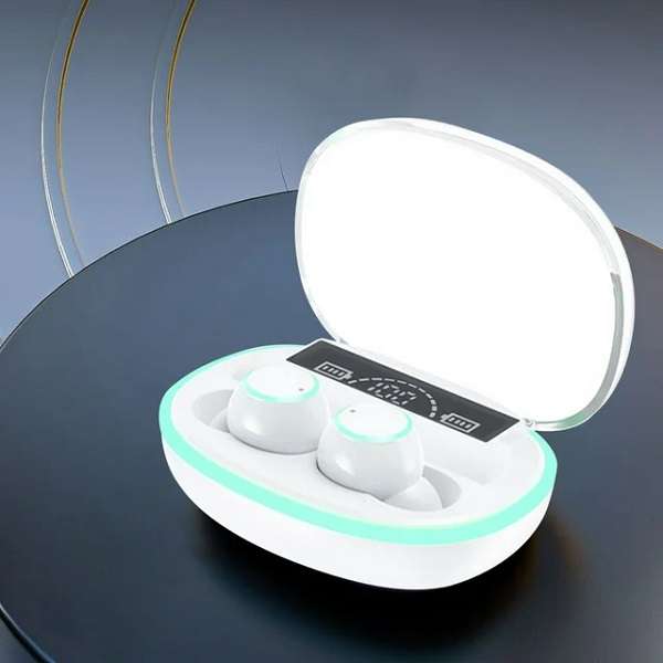 Treqa BT-36 Bluetooth Headset with Display 500mah Battery