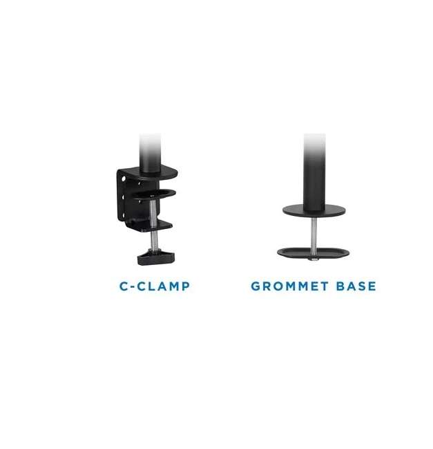 Z011 15-30 Long Arm Table Clamp Monitor Stand