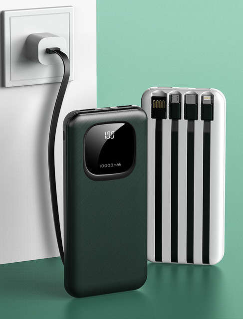 Treqa TR-937 Power Bank With LED Light 10000Mah