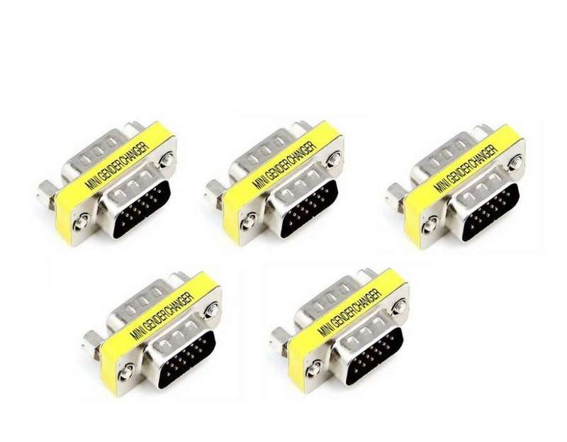 SE-L61 VGA Gender Changer Male To Male Pack Of 100