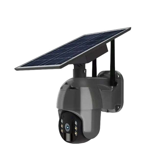 SE-S12-4G  Solar Powered Outdoor Surveillance PTZ Camera Ubox App