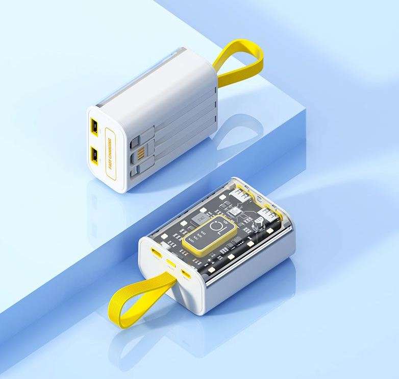 Treqa TR-955 10000mah Transparent Power Bank