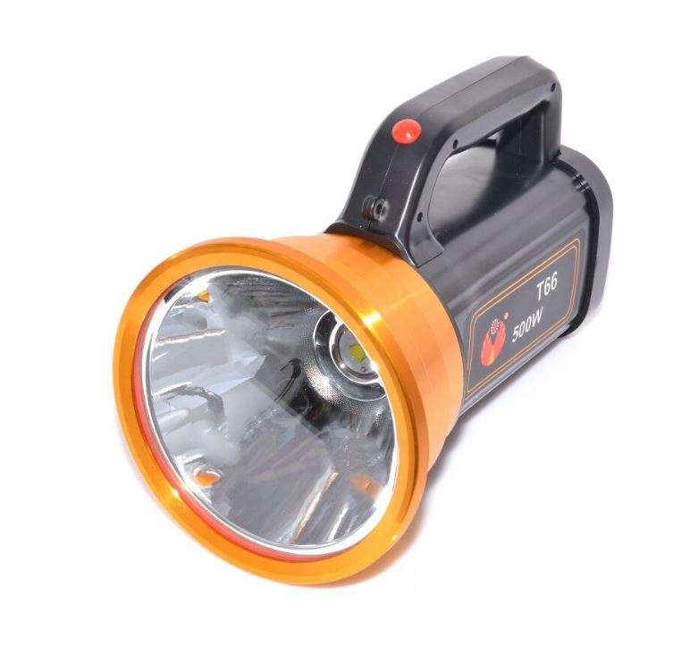 TD-T66-P70 LED Laser Flashlight 500W Rechargeable Searchlight