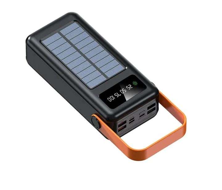 Treqa TR-957-60000Mah Solar Power Bank With LED Flashlight