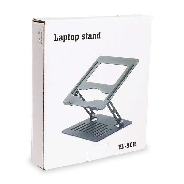 YL-902 Desk Adjustable Laptop Holder Aluminum Alloy Anti-Slip Foldable Laptop Riser Stand
