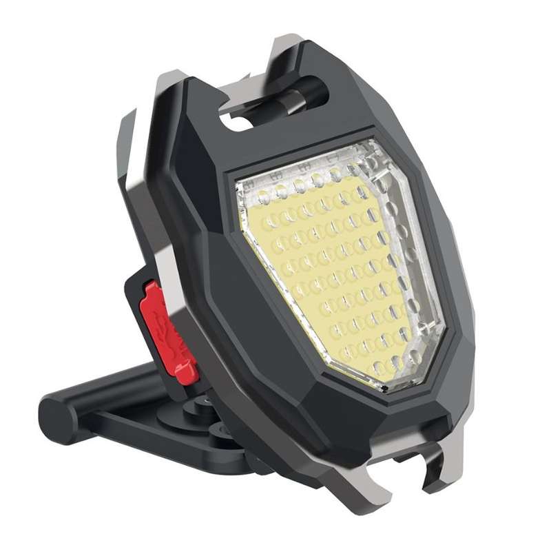 FA-W5144 Mini COB LED Flashlight Rechargeable Key Chain Torch