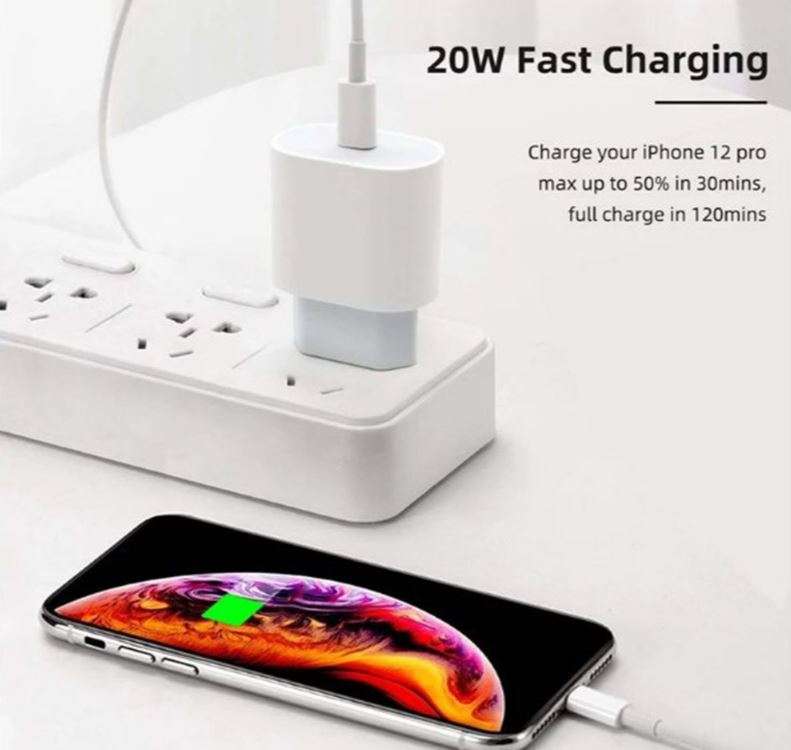 Wolulu AS-51380 PD 20W Fast Smart Wall Charger