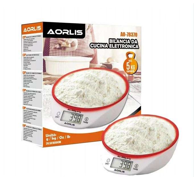 Aorlis AO-78370 Digital Bowl Kitchen Scale