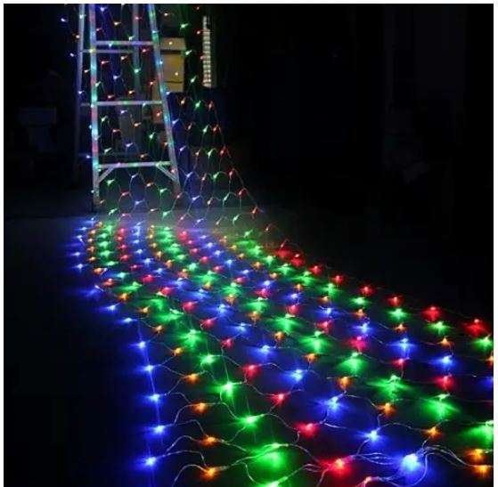 ZYF-D80 20M RGB LED Inter-connecting Clear Cable String Fairy Light